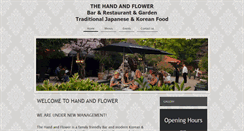 Desktop Screenshot of handandflower.com